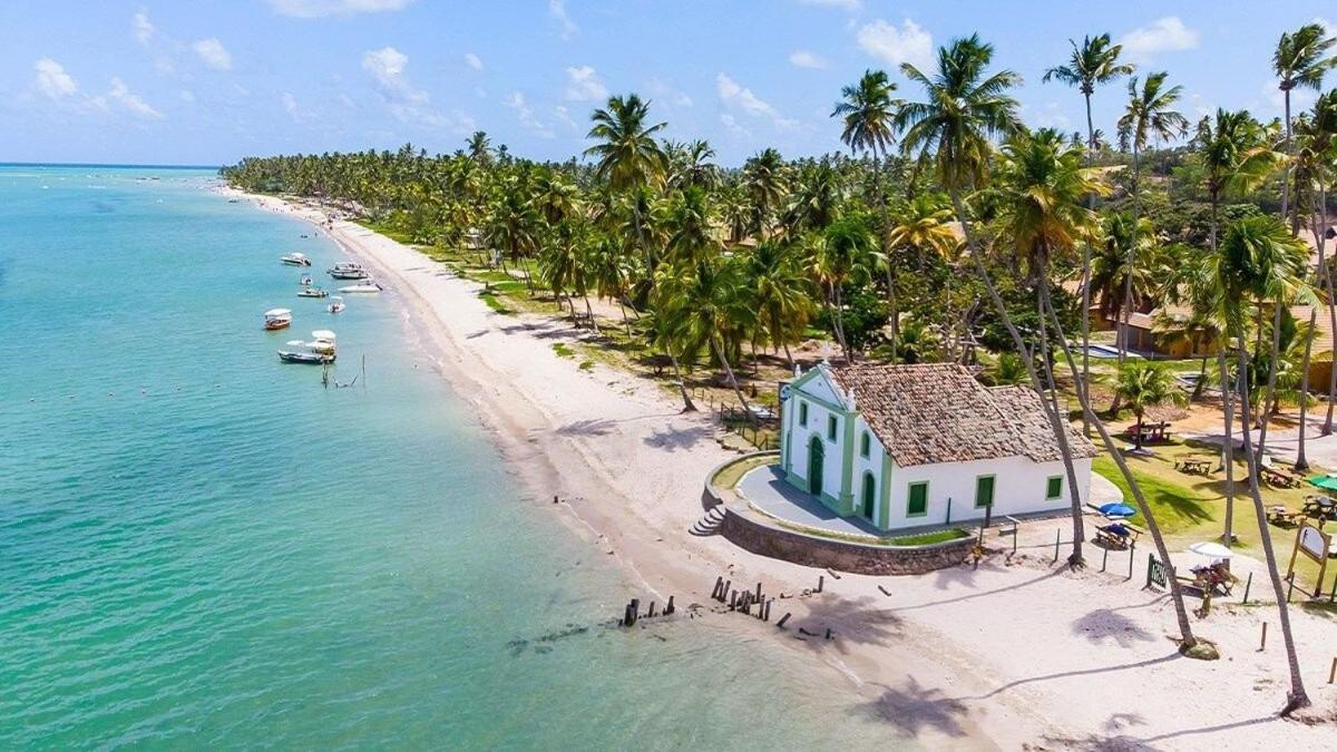 Beira-Mar Ecoresort Carneiros Perto Da Igrejinha Por Yolo Tamandaré 外观 照片